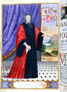 Nicolas Fouquet (1615-80) Miniaturillustration aus 