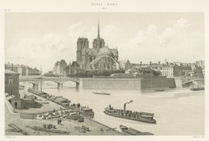 Notre-Dame, 1881 von French School