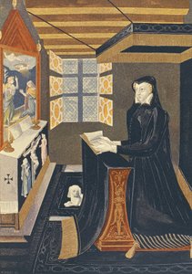 Oratorium mit Kniebank für Königin Katharina de Medici (Florenz) von French School