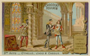 Othello, Chocolat Poulain Sammelkarte