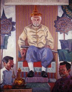 Oun Kham (1811-95), König von Luang Prabang, Laos von French School