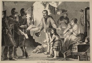 Unsere Freunde, der Feind, Illustration aus Cassells Geschichte des Krieges zwischen Frankreich und Deutschland, 1870-1871