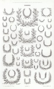 Seite aus Vignettes Typographiques von French School