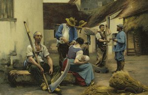 Die Erntearbeiter bezahlen