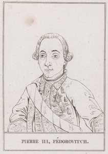 Peter III., Zar von Russland (Stich)