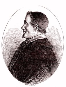 Pierre Gassendi, französischer Mathematiker, Astronom, Philosoph, Theologe (1865) von French School
