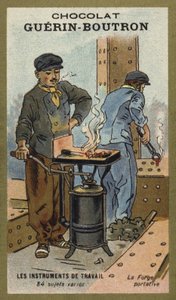 Tragbare Schmiede