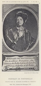 Porträt von Fontenelle (Lithographie)