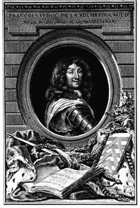 Porträt François 6, Herzog von La Rochefoucauld (1613-1680) - Familienarchiv. von French School