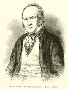 Porträt von Duplessi-Bertaux (Gravur) von French School