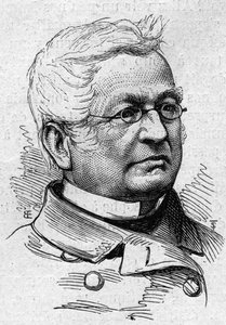 Porträt von Adolphe Thiers (1797-1877), französischer Politiker, Historiker und Akademiker. Gravur in „Le Monde Illustré“ Nr. 883 vom 14. März 1874 von French School
