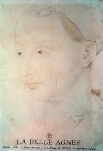 Porträt von Agnes Sorel (1422-1450), Dame von Beaute sur Marne