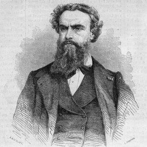 Porträt von Alexandre Cabanel (1823-1899), französischer Maler. Gravur in „Le Monde Illustré“ Nr. 338 vom 3. Oktober