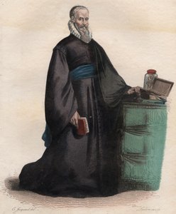 Porträt von Ambroise Paré (1509-1590), französischer Chirurg von French School