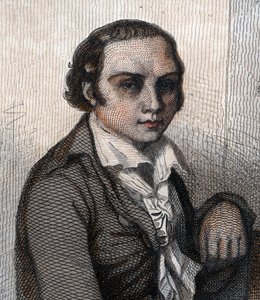 Porträt von Andre Marie Chenier (1762-1794), französischer Dichter von French School