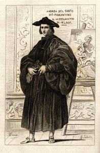 Porträt von Andrea d
