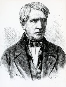 Porträt von Antoine César Becquerel (1788-1878), französischer Physiker, Frankreich von French School