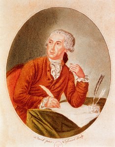 Porträt von Antoine Laurent Lavoisier (1743-1794) von French School