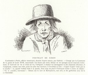 Porträt von Antoine Simon
