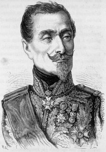 Porträt von Armand Jacques Leroy de Saint-Arnaud (Saint Arnaud) von French School