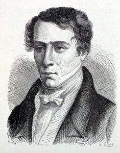 Porträt von Augustin Fresnel (1788-1827), französischer Physiker - in „Album of Science; illustrious scientists; Great discoveries“ 1896.