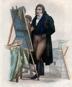 Porträt von Baron Antoine Jean Gros (1771-1835), französischer Maler von French School