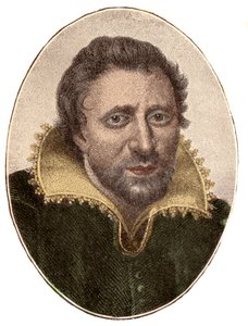Porträt von Ben Jonson (1572-1637), englischer Autor und Dramatiker
