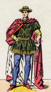 Porträt von Karl VII (1403-1461), König von Frankreich von French School