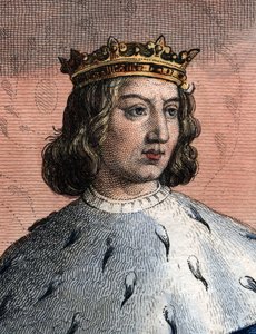 Porträt von Karl V. von Frankreich, genannt der Weise (1338-1380), König von Frankreich von French School