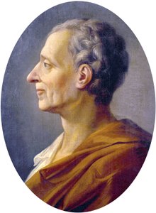 Porträt von Charles de Montesquieu