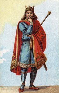 Porträt von Childerich II., König der Franken von 670 bis 673. von French School