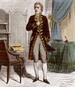 Porträt von Claude Louis, Graf Berthollet (1748-1822), französischer Chemiker - Claude-Louis Berthollet (1748-1822), französischer Arzt und Chemiker - Gravur in „Wissenschaften für alle - Physik und Chemie populär“ von Alexis Clerc - Ende 19. Jahrhundert - von French School