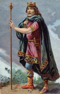 Porträt von Chlothar I., König der Franken (511-561). von French School