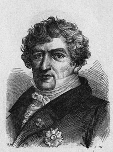 Porträt von Cuvier (1769-1832), französischer Zoologe und Paläontologe - in „Album der Wissenschaft; berühmte Wissenschaftler; Große Entdeckungen“ 1896. von French School