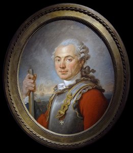 Porträt von Edmond Antoine Francois de Sadouvilliers de Billaud