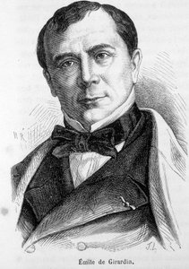 Porträt von Emile de Girardin (1806-1881), französischer Publizist und Politiker, Begründer der modernen Presse von French School