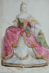 Porträt von Kaiserin Katharina II. (1729-96) die Große von Russland, spätes 18. Jahrhundert