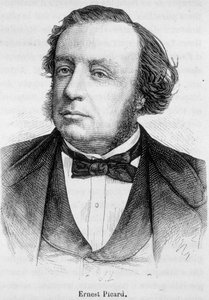 Porträt von Ernest Picard, französischer Politiker (1821-1877)