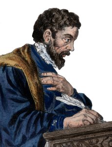 Porträt von Étienne Jodelle (1532-1573), französischer Dramatiker und Dichter von French School