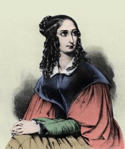 Porträt von Flora Tristan, Gauguins Großmutter, 1839