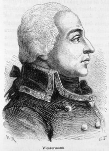 Porträt von Francois Joseph Westermann, französischer General (1751-1794) - in „L