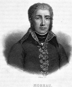 Porträt von General Jean Victor Moreau (1763-1813) - in „Revolution française“ von Thiers von French School