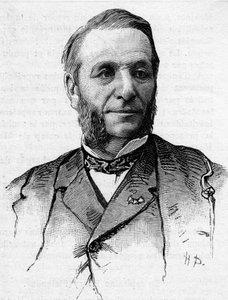 Porträt von Georges Guiffrey (1827-1887), Senator der Hautes-Alpes zwischen 1879-1887. von French School