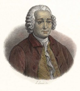 Porträt von Guillaume Chretien (Guillaume-Chretien) von Lamoignon de Malesherbes (1721-1794), französischer Magistrat. in „Porträts der nützlichen Männer“. von French School