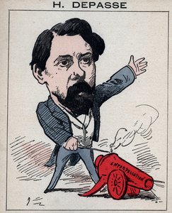 Porträt von Hector Depasse (1842-1911) französischer Politiker - in „Les Hommes d