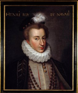 Porträt von Heinrich IV (1553-1610), König von Frankreich von French School