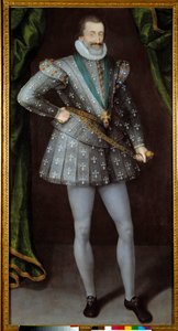 Porträt von Heinrich IV., König von Frankreich (1553-1610)