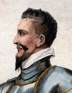 Porträt von Heinrich I., Herzog von Guise (1550-1588), genannt der Narbe von French School