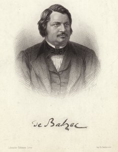 Porträt von Honoré de Balzac