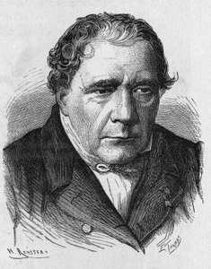 Porträt von Jacques Babinet (1794 - 1872), französischer Physiker und Astronom - in „Album der Wissenschaft; berühmte Wissenschaftler; Große Entdeckungen“ 1896